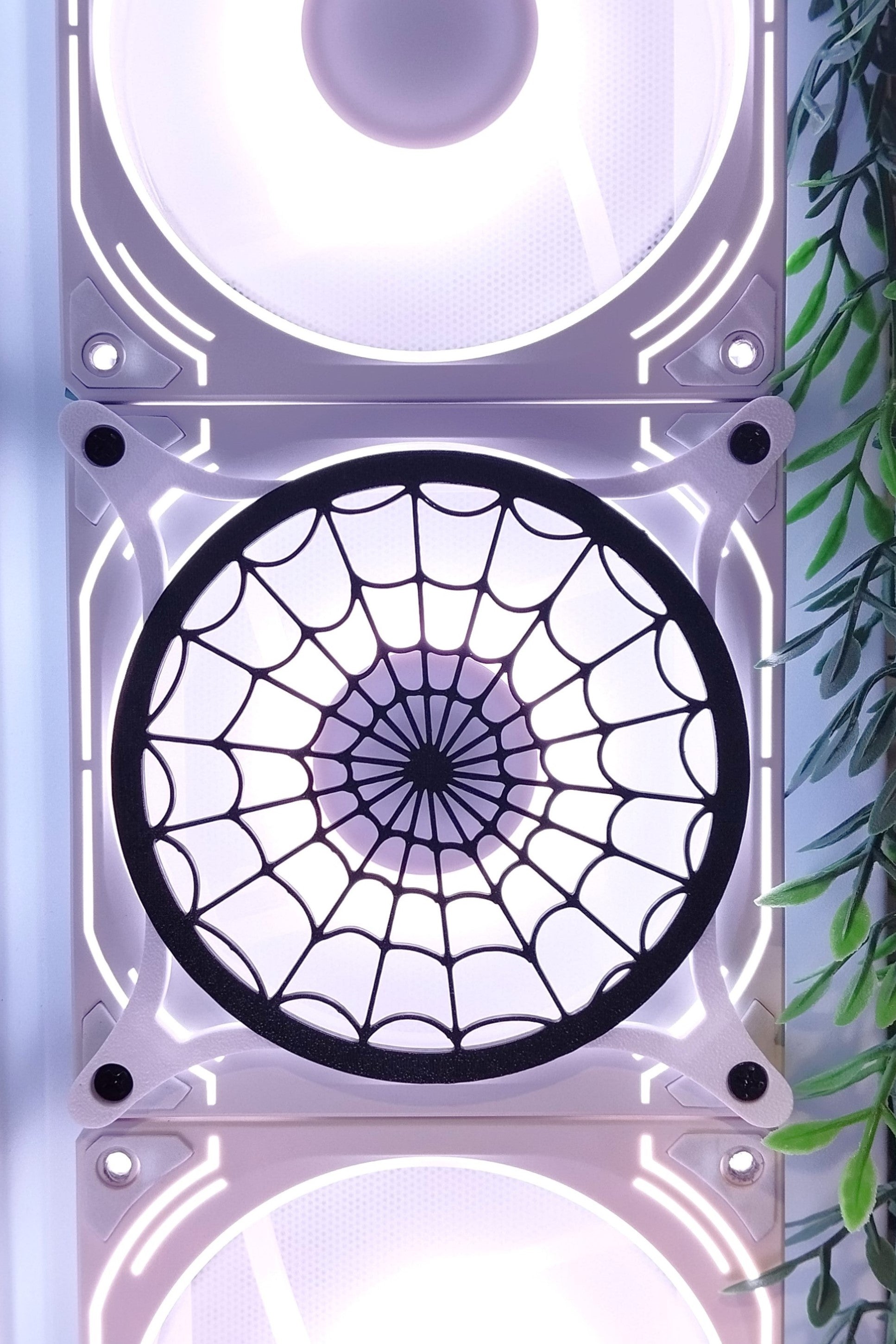 Spiderman, Spider Web 120, 240 mm – Oyuncu Pc Masaüstü Bilgisayar Kasa Aksesuarı - Gaming Pc