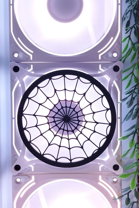 Spiderman, Spider Web 120, 240 mm – Oyuncu Pc Masaüstü Bilgisayar Kasa Aksesuarı - Gaming Pc