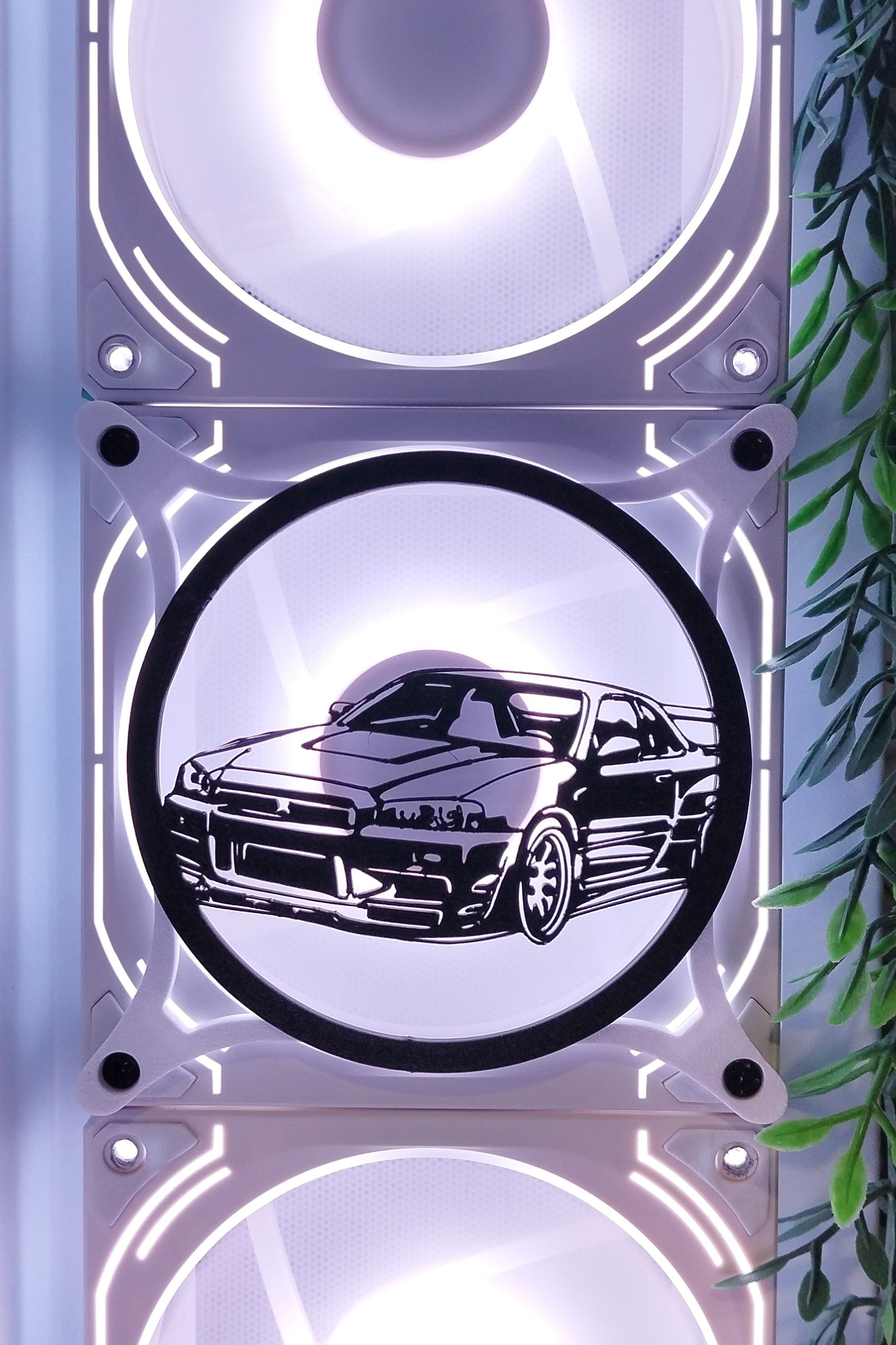 Gtr R34, Fan Kapağı 240, 120 mm – Oyuncu Pc Masaüstü Bilgisayar Kasa Aksesuarı - Gaming Pc