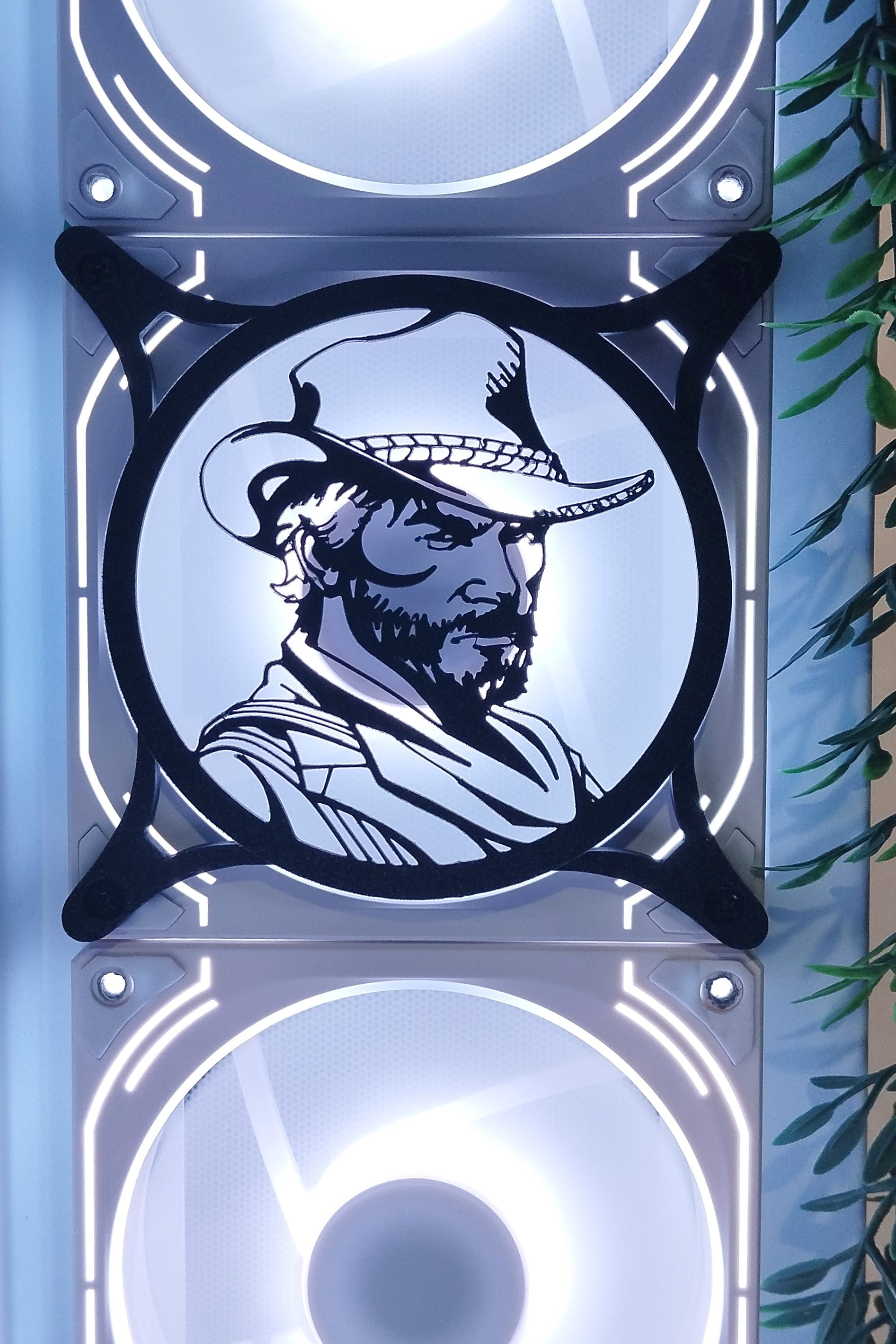 Red Dead Redemption2 Fan Kapağı 120 mm – Oyuncu Pc Masaüstü Bilgisayar Kasa Aksesuarı - Gaming Pc