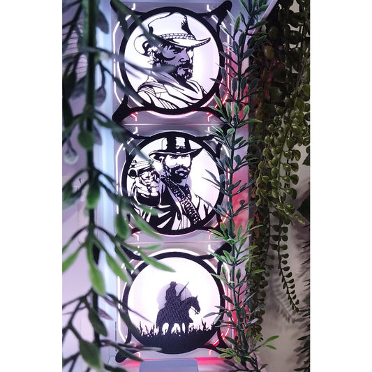 Red Dead Redemption2 Fan Kapağı 120 mm – Oyuncu Pc Masaüstü Bilgisayar Kasa Aksesuarı - Gaming Pc