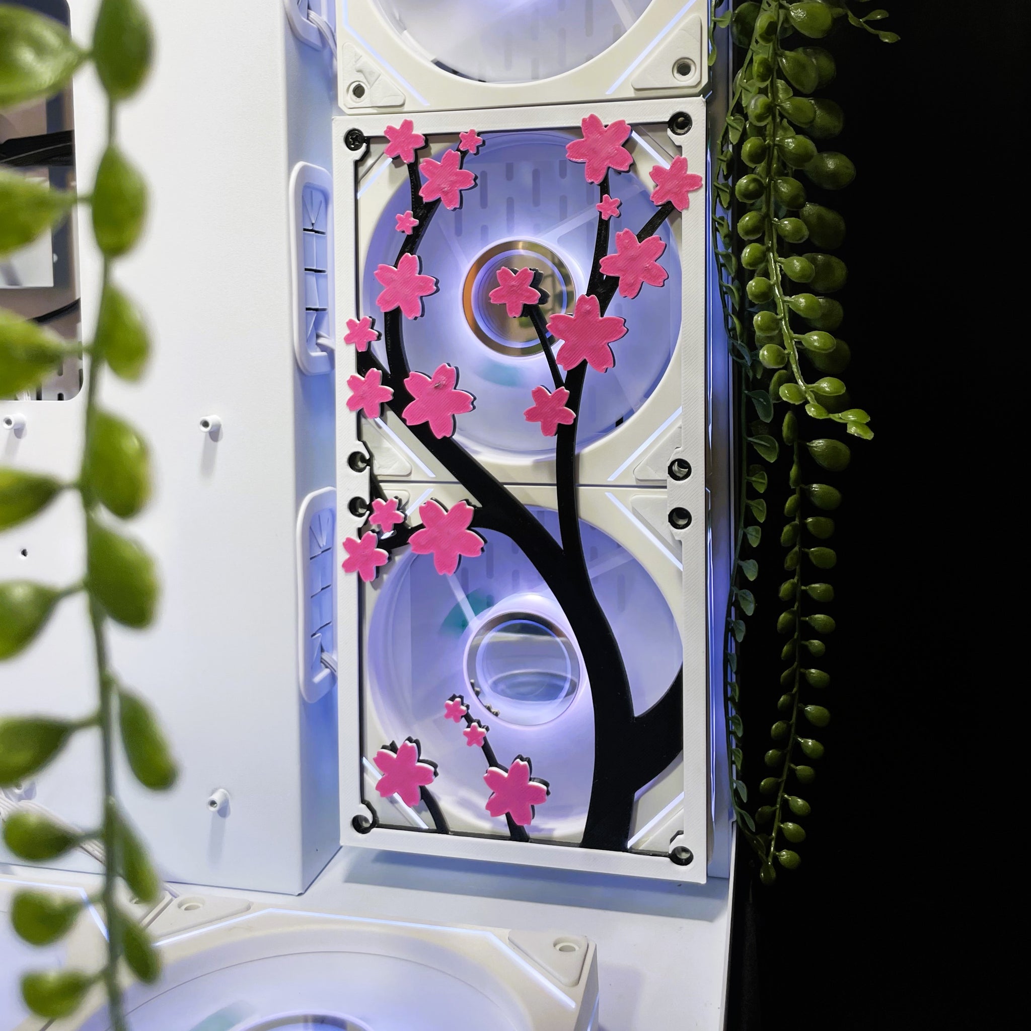 Sakura Fan Kapağı 360, 240, 120mm – Oyuncu Pc Masaüstü Bilgisayar Kasa Aksesuarı - Gaming Pc