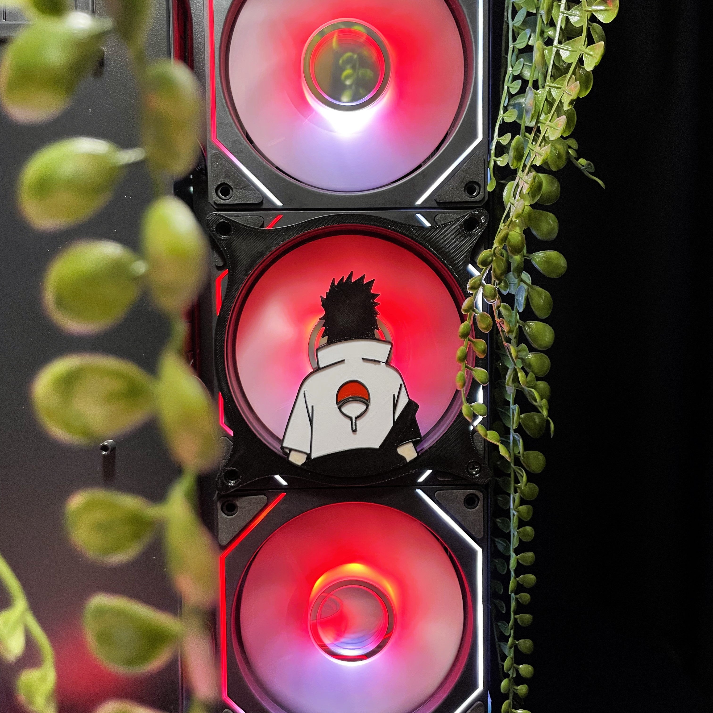 Sasuke Fan Kapağı 240, 120mm – Oyuncu Pc Masaüstü Bilgisayar Kasa Aksesuarı - Gaming Pc