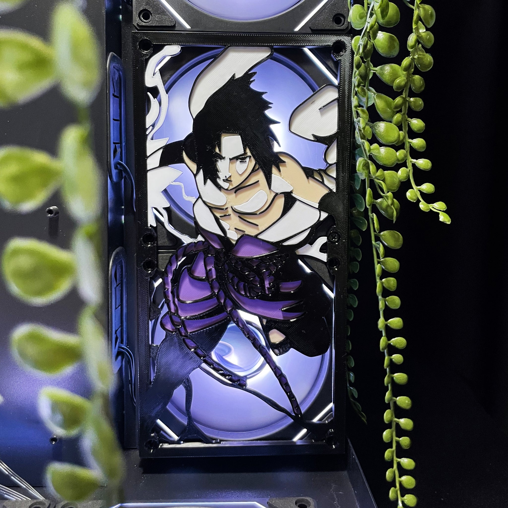 Sasuke Fan Kapağı 240, 120mm – Oyuncu Pc Masaüstü Bilgisayar Kasa Aksesuarı - Gaming Pc