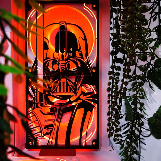 Darth Vader 240, 120mm Fan Kapağı – Oyuncu Pc Masaüstü Bilgisayar Kasa Aksesuarı - Gaming Pc