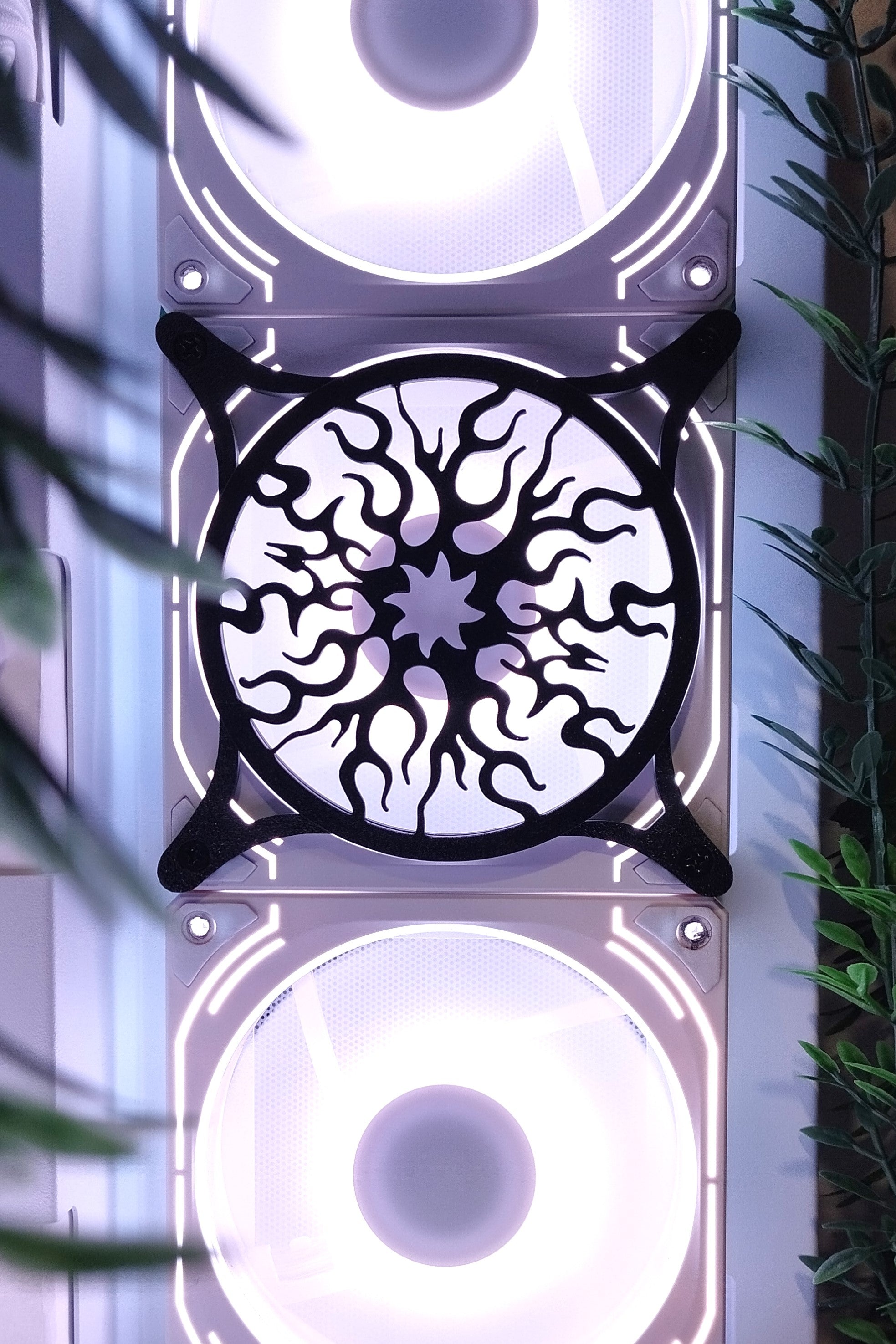 Güneş Sun 120mm Fan Kapağı – Oyuncu Pc Masaüstü Bilgisayar Kasa Aksesuarı - Gaming Pc