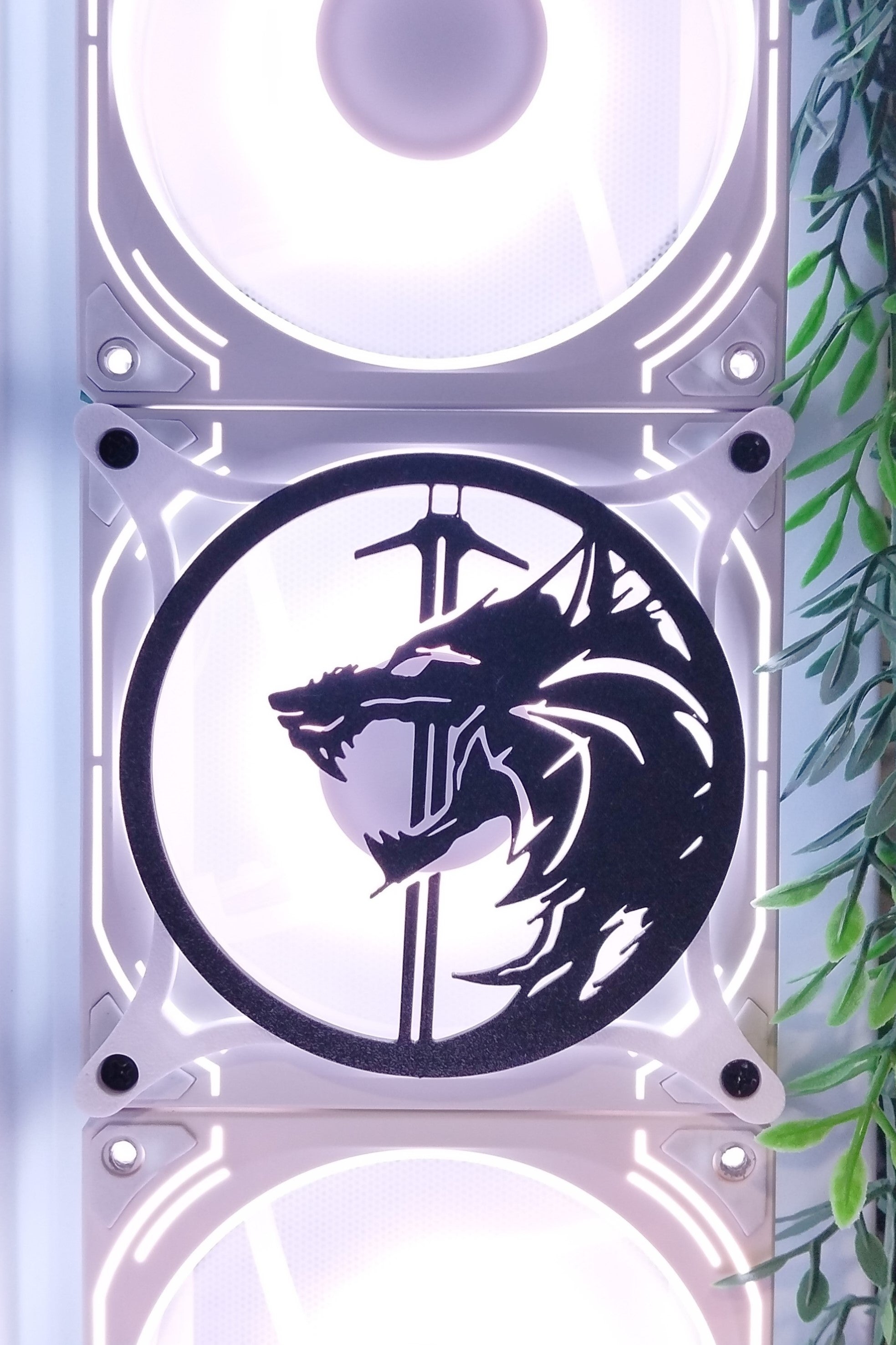 Witcher 240, 120mm Fan Kapağı – Oyuncu Pc Masaüstü Bilgisayar Kasa Aksesuarı - Gaming Pc
